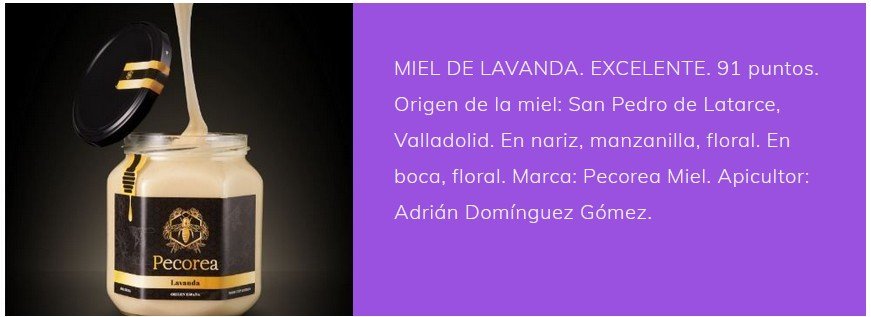 Mejor Miel de Lavanda de España